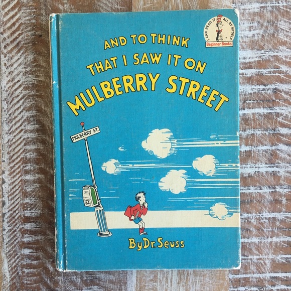 *SOLD* Dr. Seuss “Mulberry Street” 1937 book